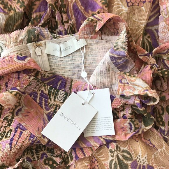 Zimmermann Violet Tiered Sundress - Picture 6 of 7